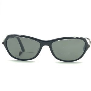 Koali Black Oval Sunglasses Frames